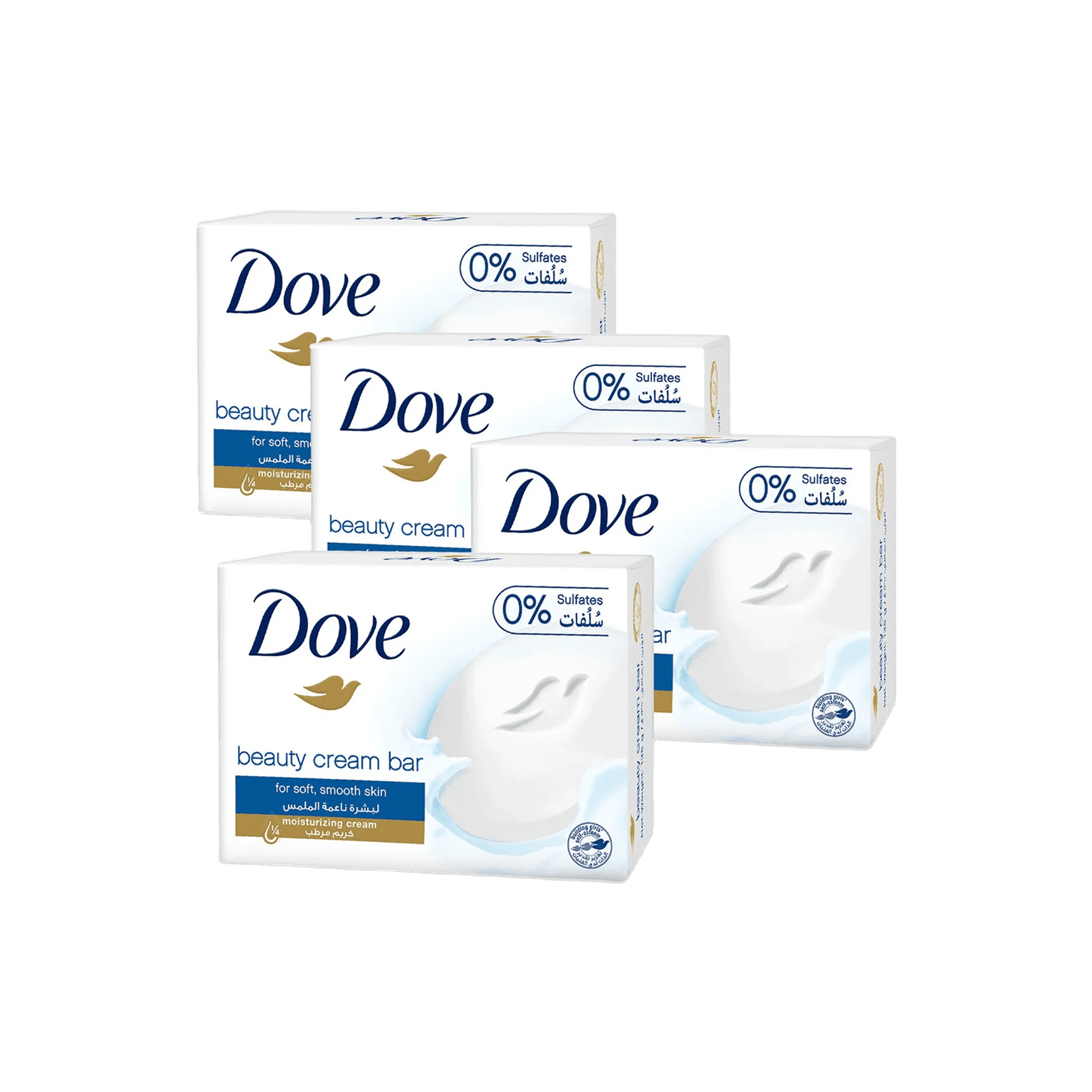 Dove Bar Beauty Cream 125 g x 4
