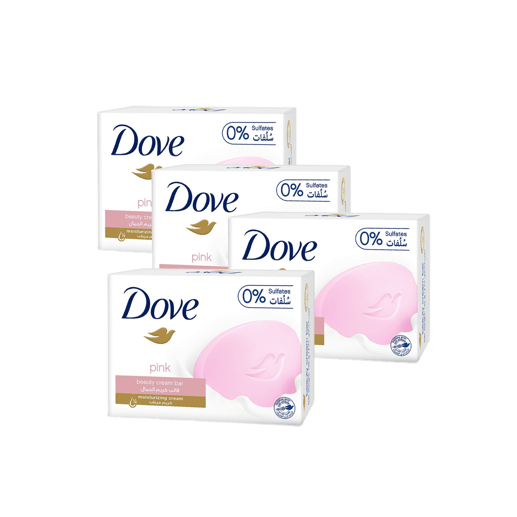 Dove Bar Pink 125 g x 4