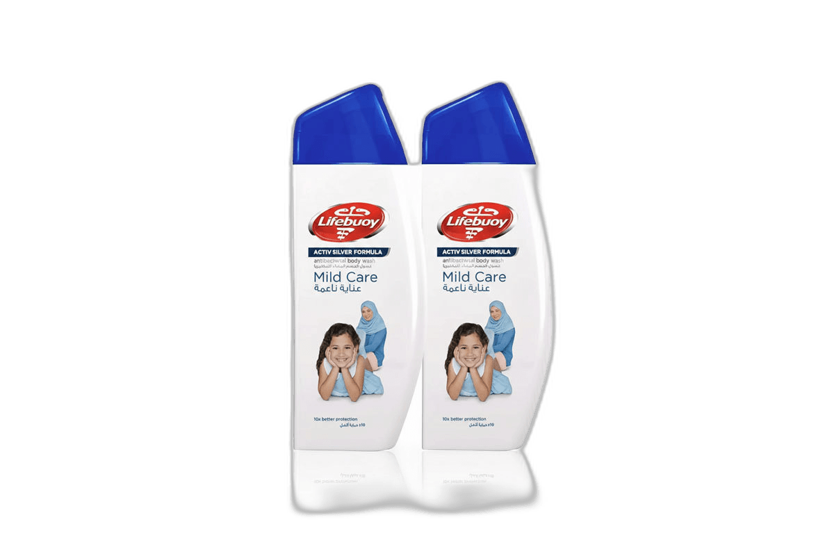 Lifebouy Body Wash Mild Care 2 x, 300ml