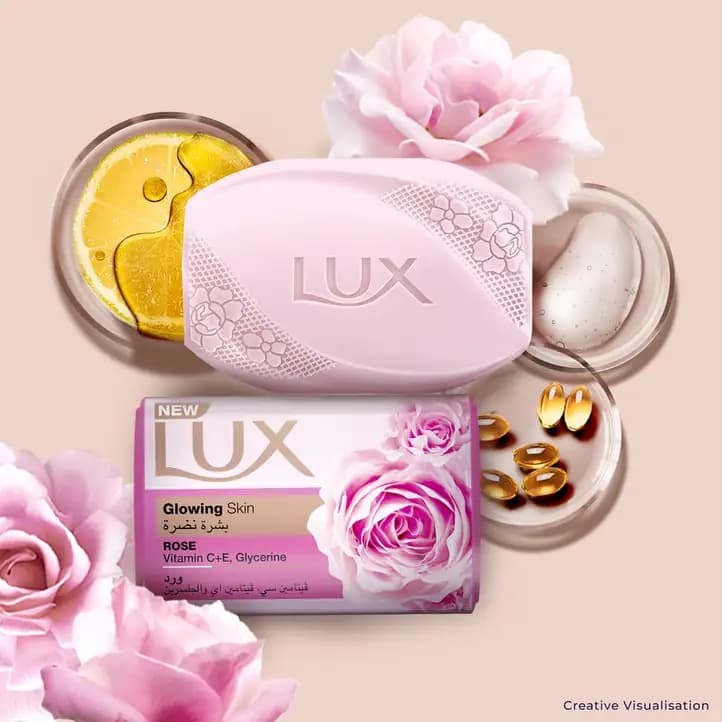 Lux Bar Soap Glowing 6 x, 120g