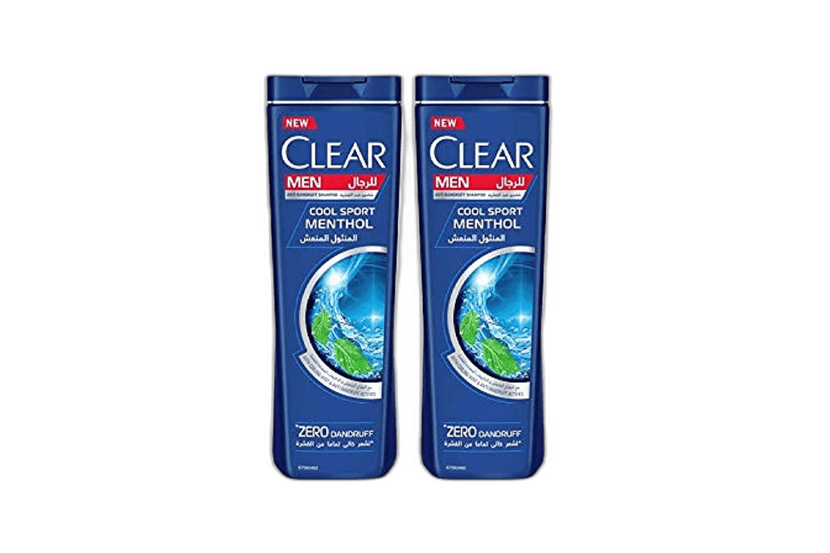 Clear Shampoo Cool Sport Menthol 2x400m