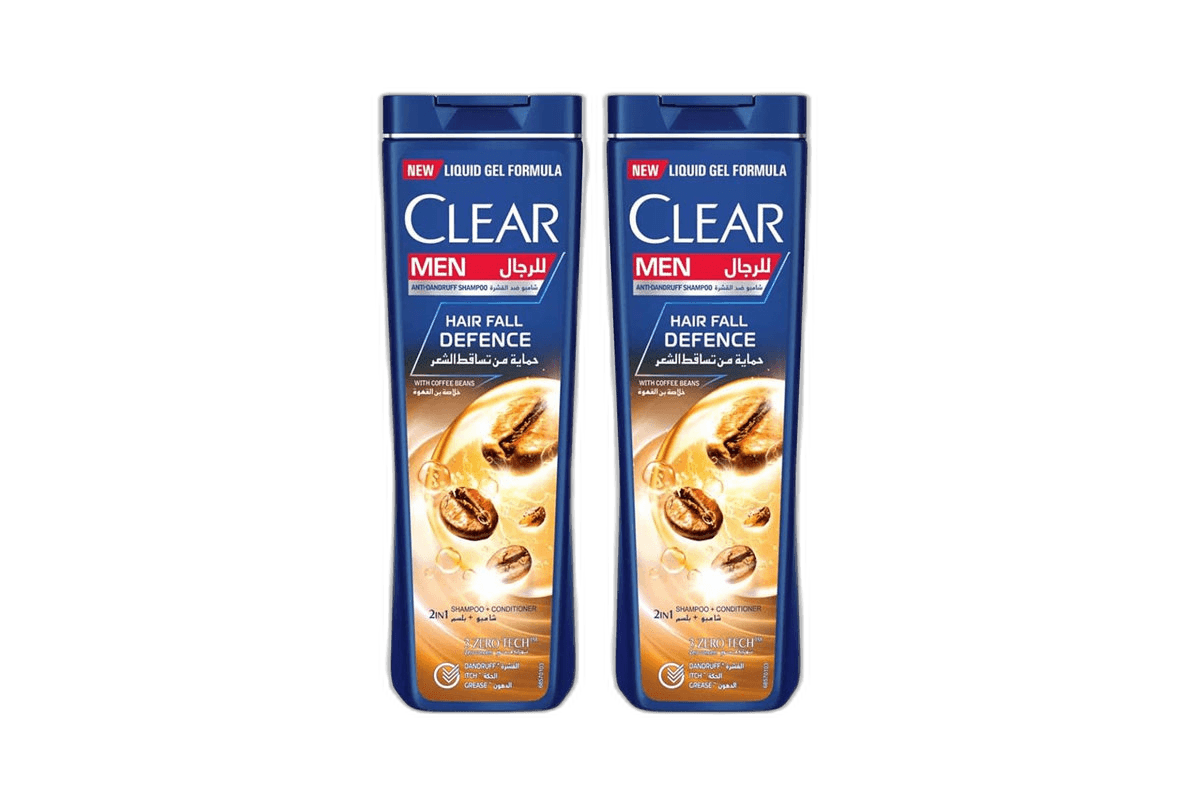 Clear Shampoo Hair Fall Defence 2 x 400 ml