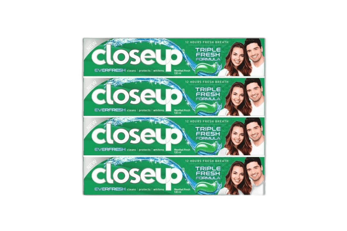 Close UP Menthol Fresh 4 x 120 ml