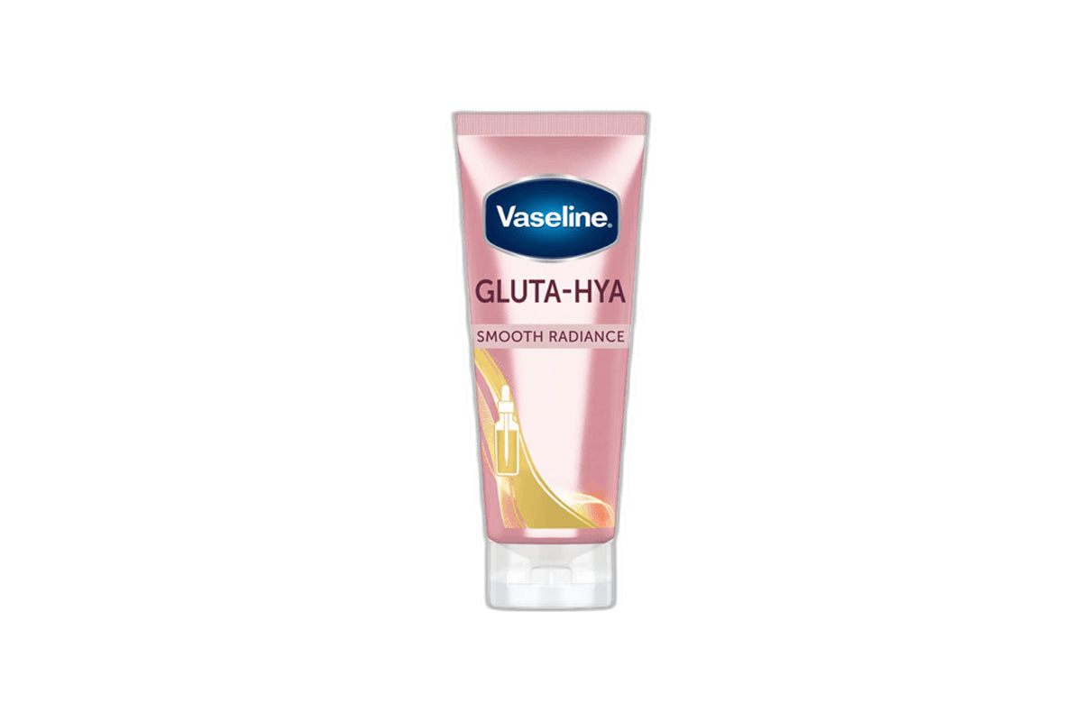 Vaseline Essential Even Tone Body Lotion Smooth Radiance Gluta-Hya Serum Burst 200ml