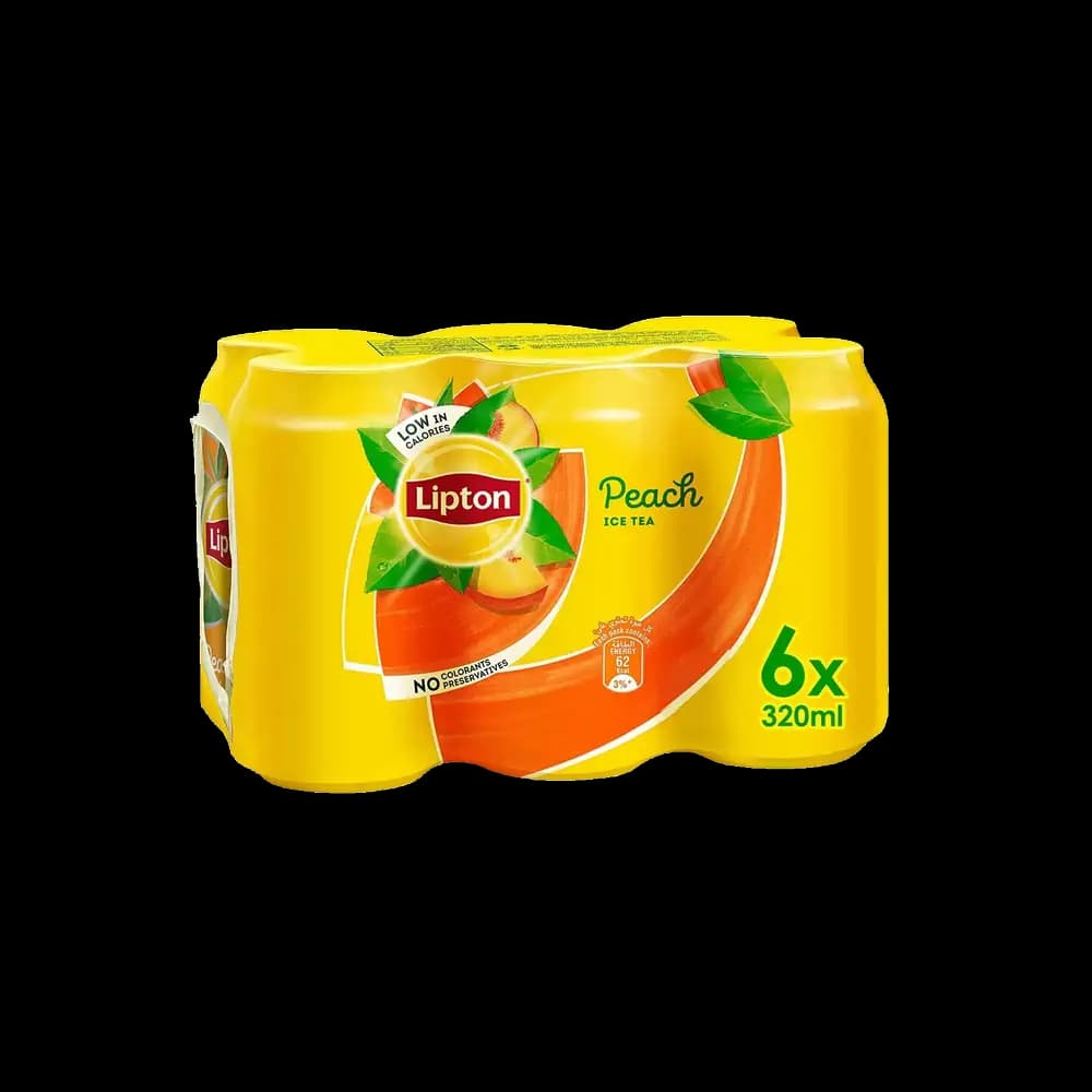 Lipton Ice Peach Tea 6 x, 320ml