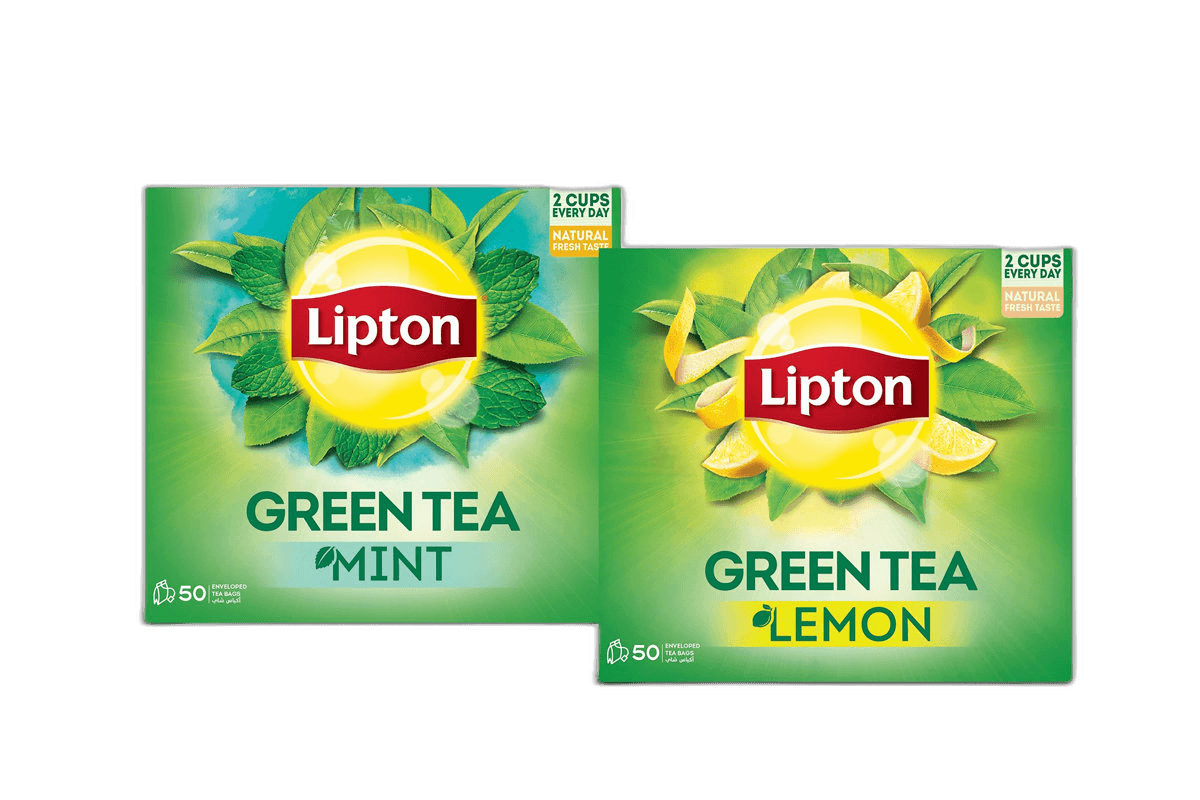 Lipton Green Tea Mint Envelope 2 x 50