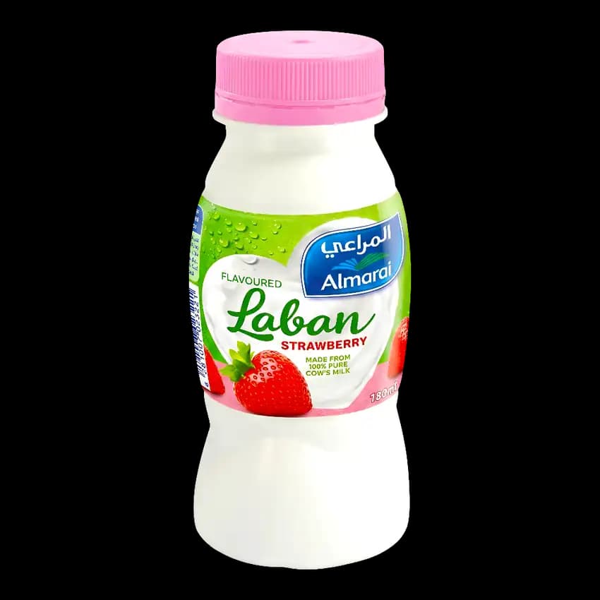 Almarai Flavoured Laban Strawberry, 180ml