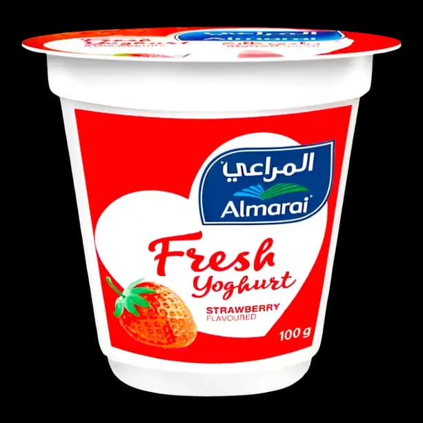 Almarai Maher Set Strawberry Youghurt, 100g