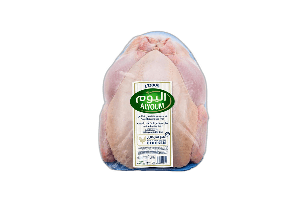 Almarai Alyoum Whole Chicken Prem, 1300g