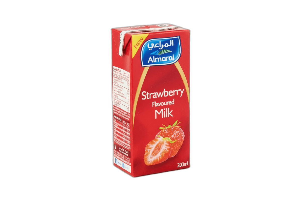 Almarai Strawberry UHT Milk 200 ml