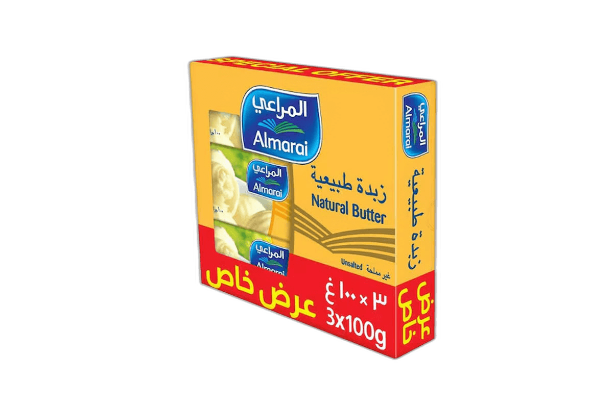 Almarai Unsalted Butter 400 g + 100 g