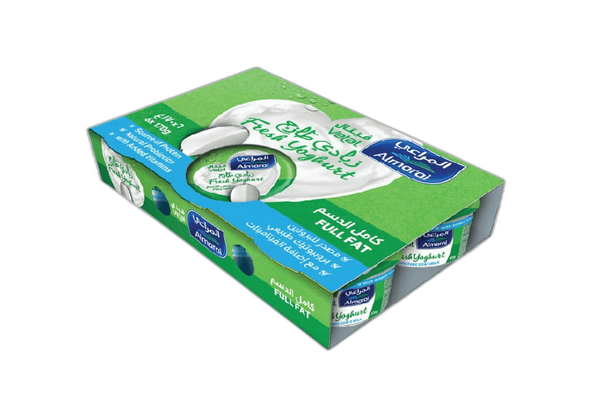 Almarai Full Fat Yoghurt 6 x 170 g