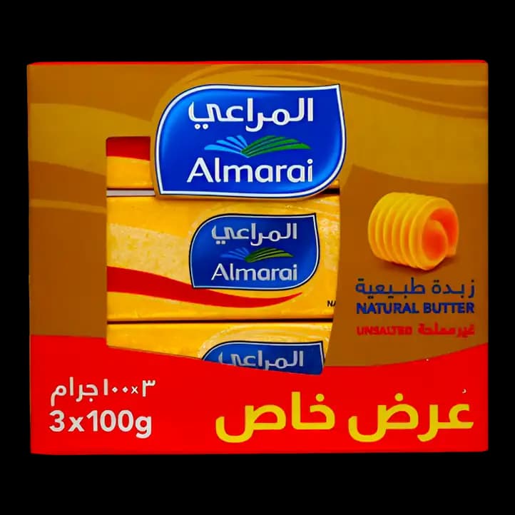 Almarai Natural Butter US, 100g B3