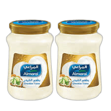 Almarai Spreadable Cheddar Cheese 2 x 500 g