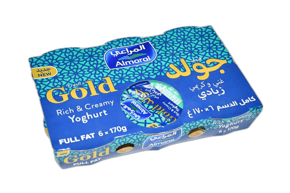 Almarai Fresh Zabadi Gold FF 6 x 170 g