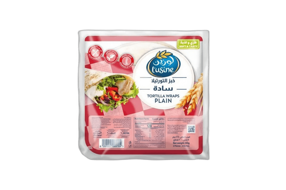 Lusine Tortilla Wrap Plain 240 g