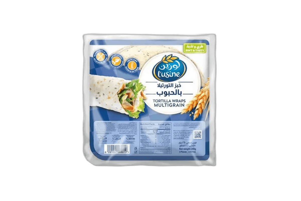 Lusine Tortilla Wrap Multi Grain 240 g