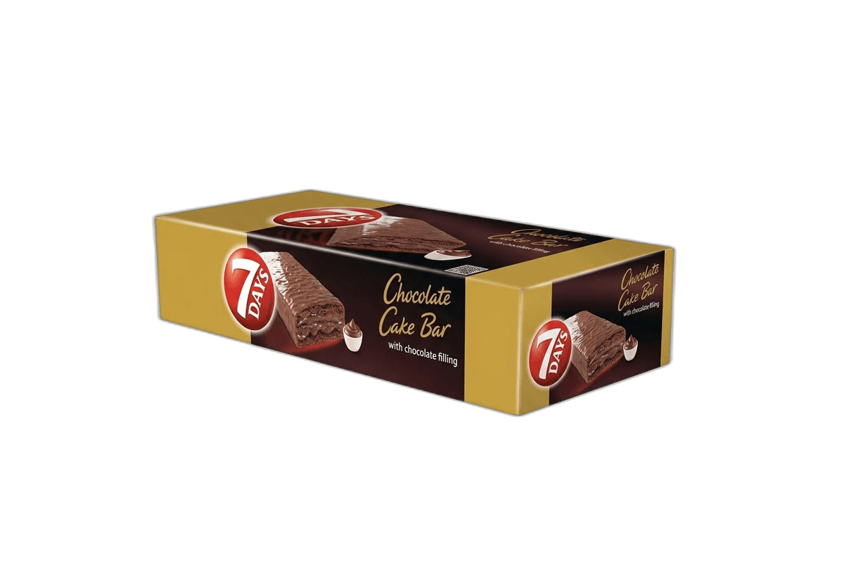 7 Days Cake Bar Enrobed Chocolate 5 x, 40g