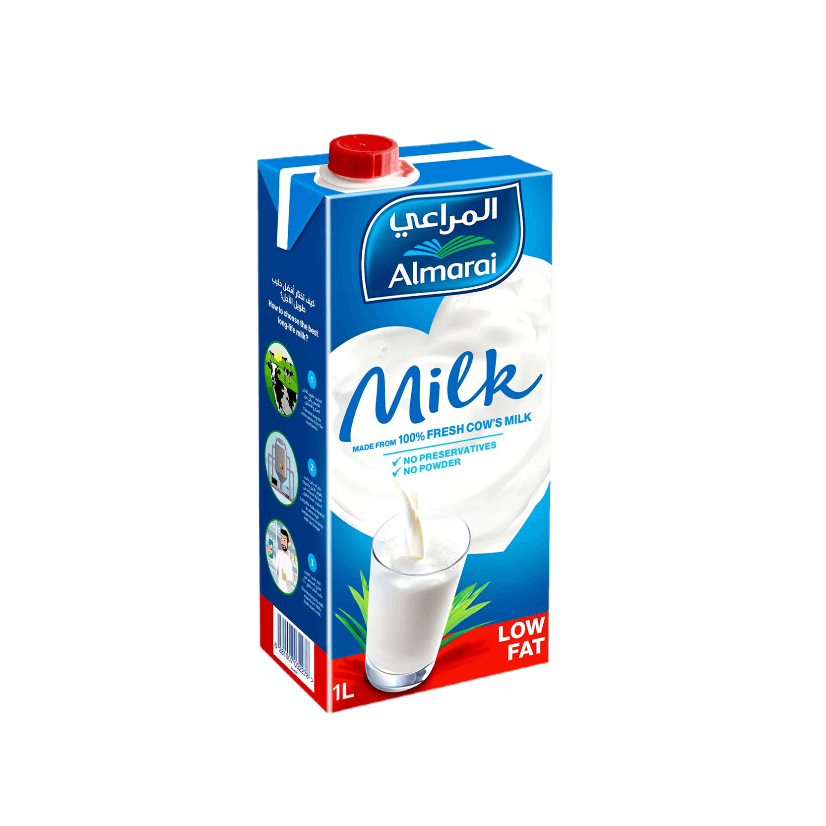 Almarai UHT Lowfat Milk Scap 1 L