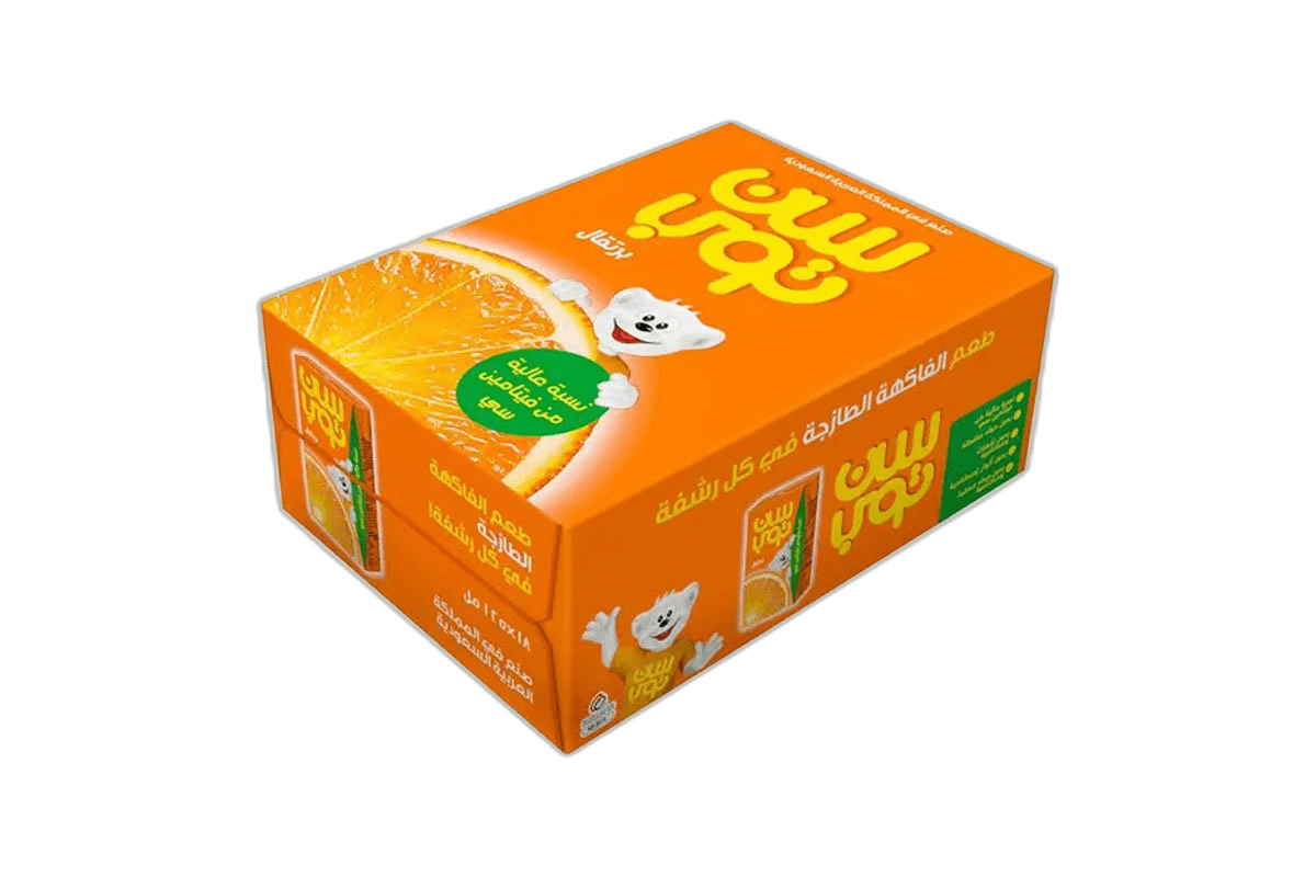 Suntop Orange Juice 125 ml x 18