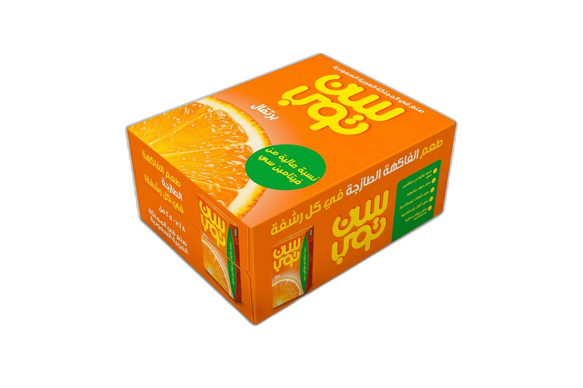 Suntop Orange Juice 18 x 250 ml