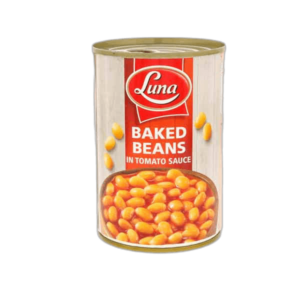 Luna Baked Beans in Tomato Sauce 380/, 400g