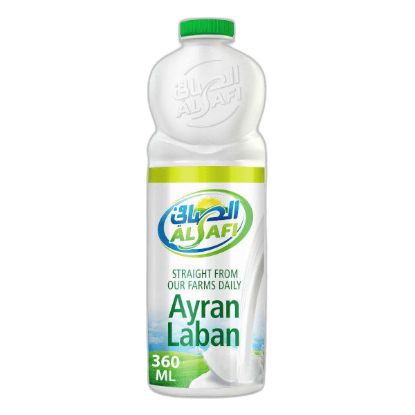 Al Safi Ayran Full Fat Laban, 360ml
