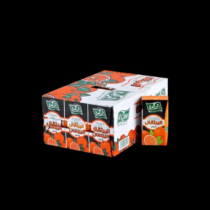 Al Rabie Juice Orange 18 x, 125ml