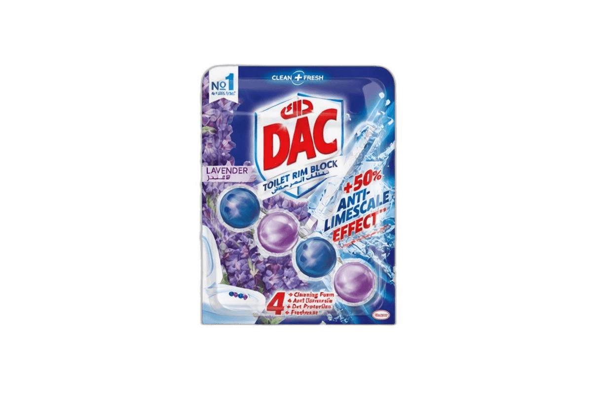 Dac Toilet Rim Block Lavender, 50g