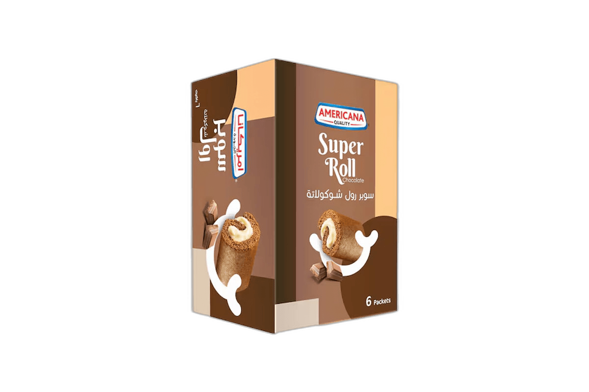 Americana Chocolate Roll 60 g/6 x 85 g