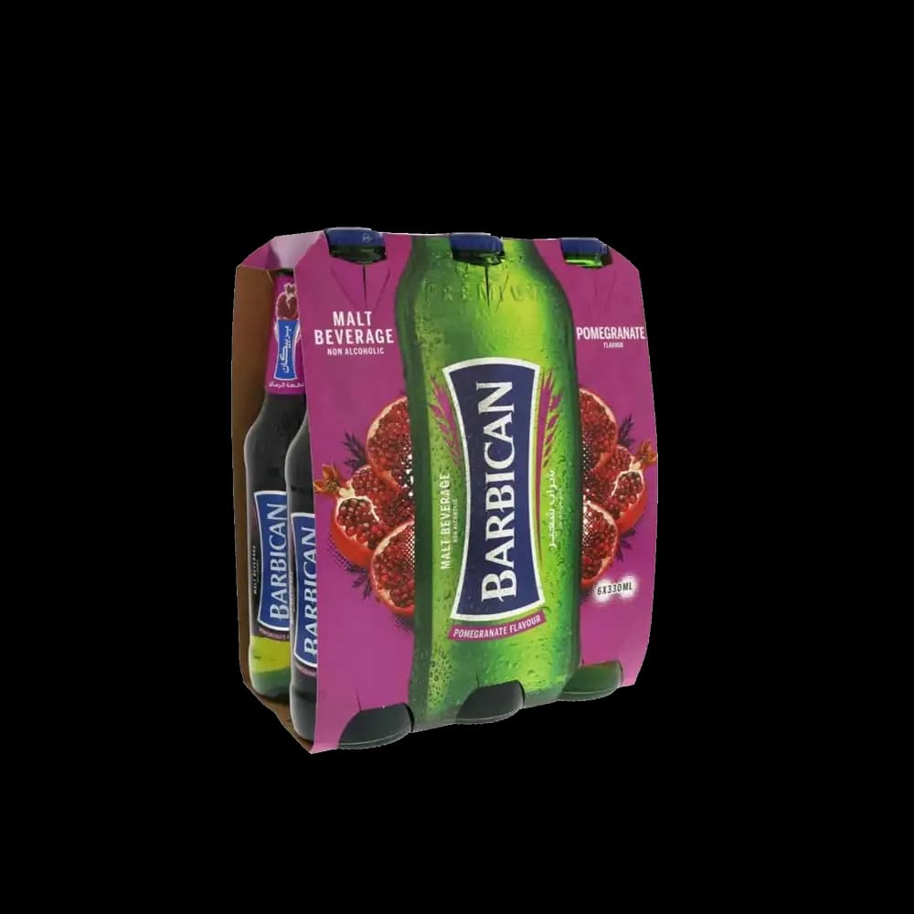 Barbican Pomegranate Bottle 6 x, 330ml