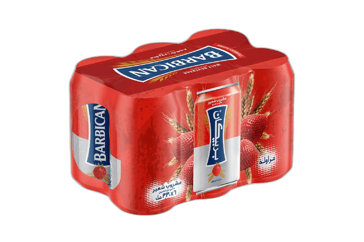Barbican Strawberry Can 6 x 330 ml