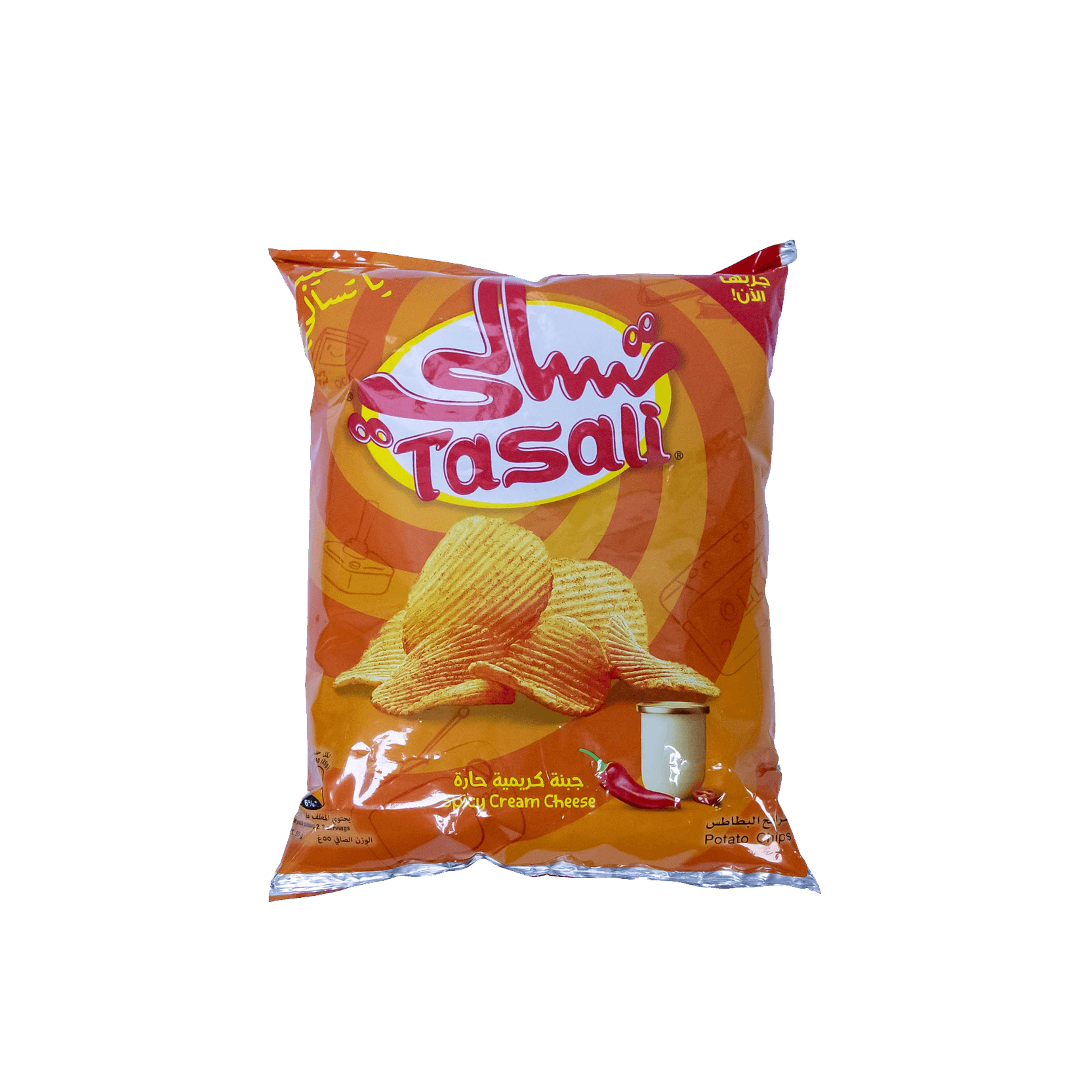 Tasali Potato Chips Spicy Cream Cheese 55 g
