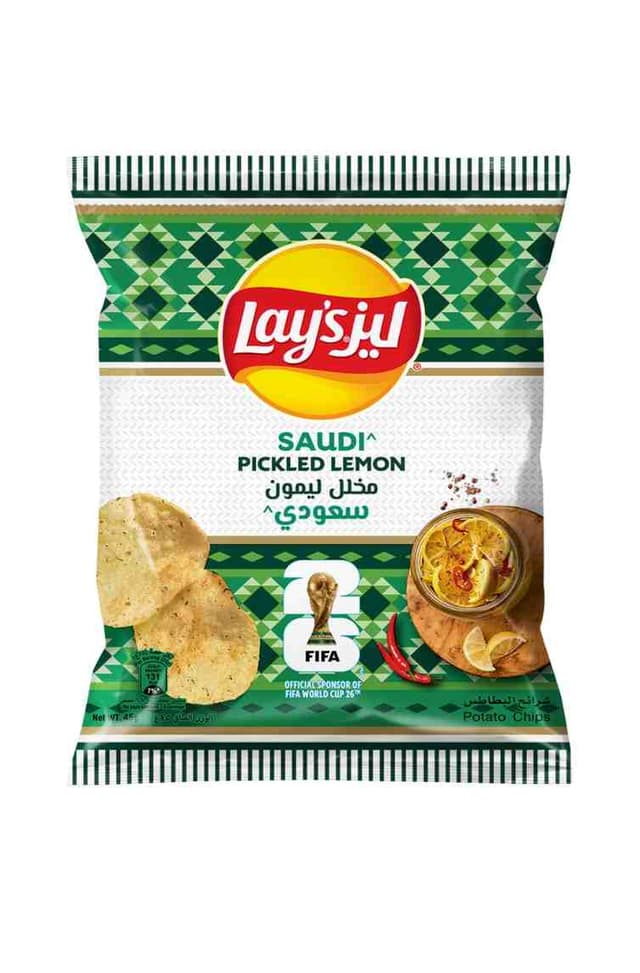 Lays Saudi Pickled Lemon 45g