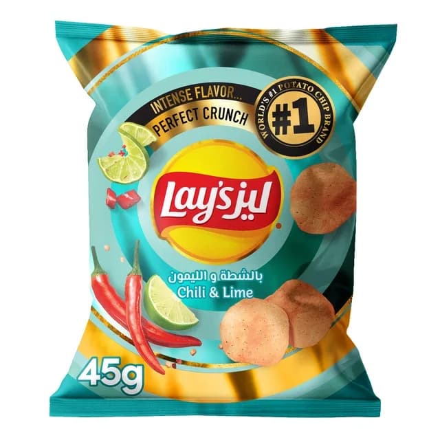 Lays Chilli Lemon Chips 45 g
