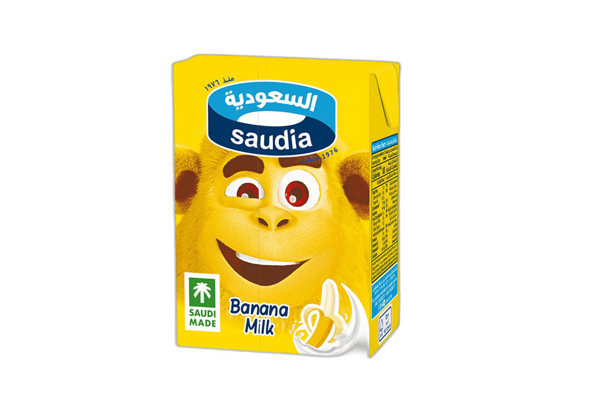 Sadafco Saudia Banana Milk, 200ml