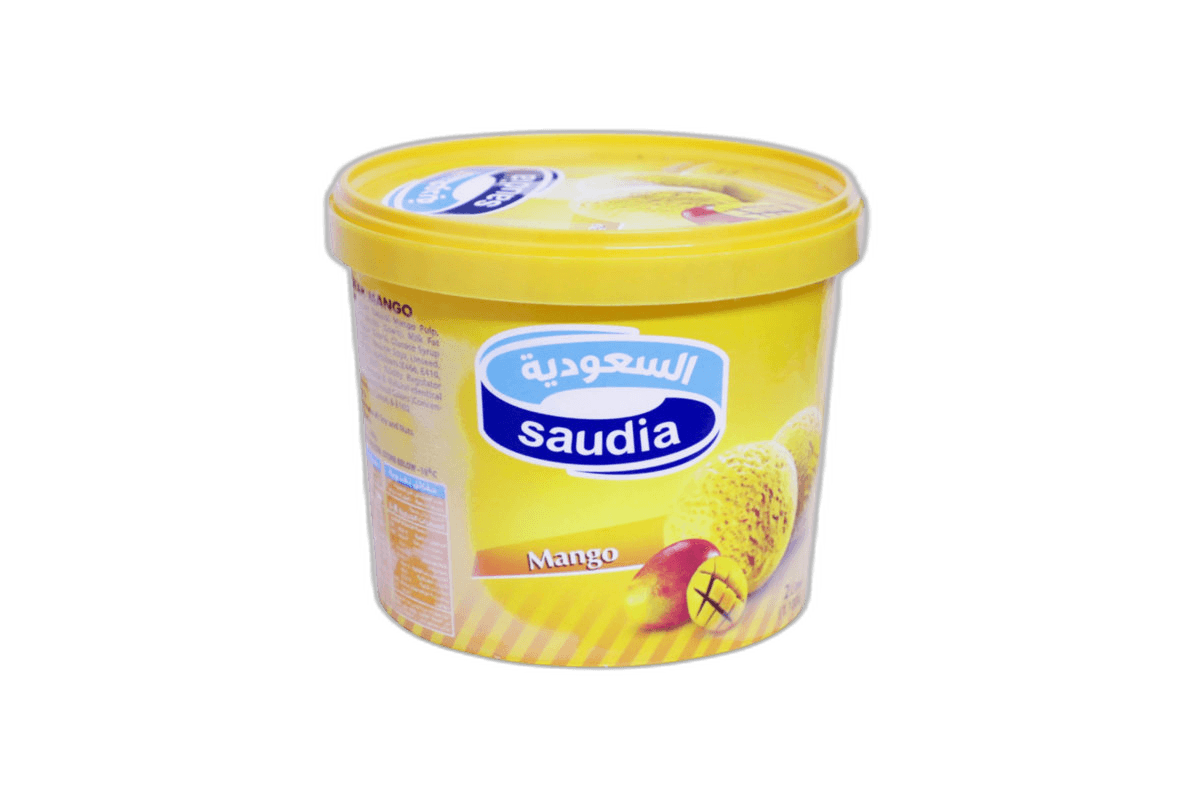 Saudia Mango Ice Cream 2 L