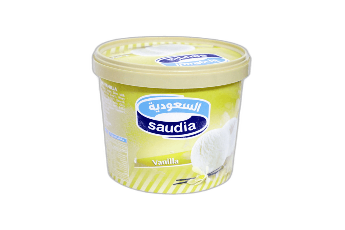 Saudia Vanilla Ice Cream 2 L