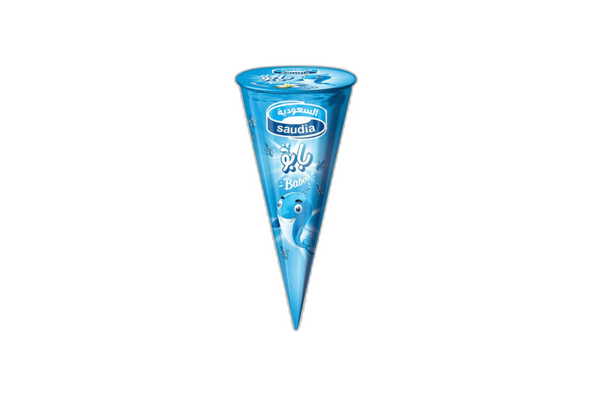 Saudia Baboo Vanilla Cones 110 ml