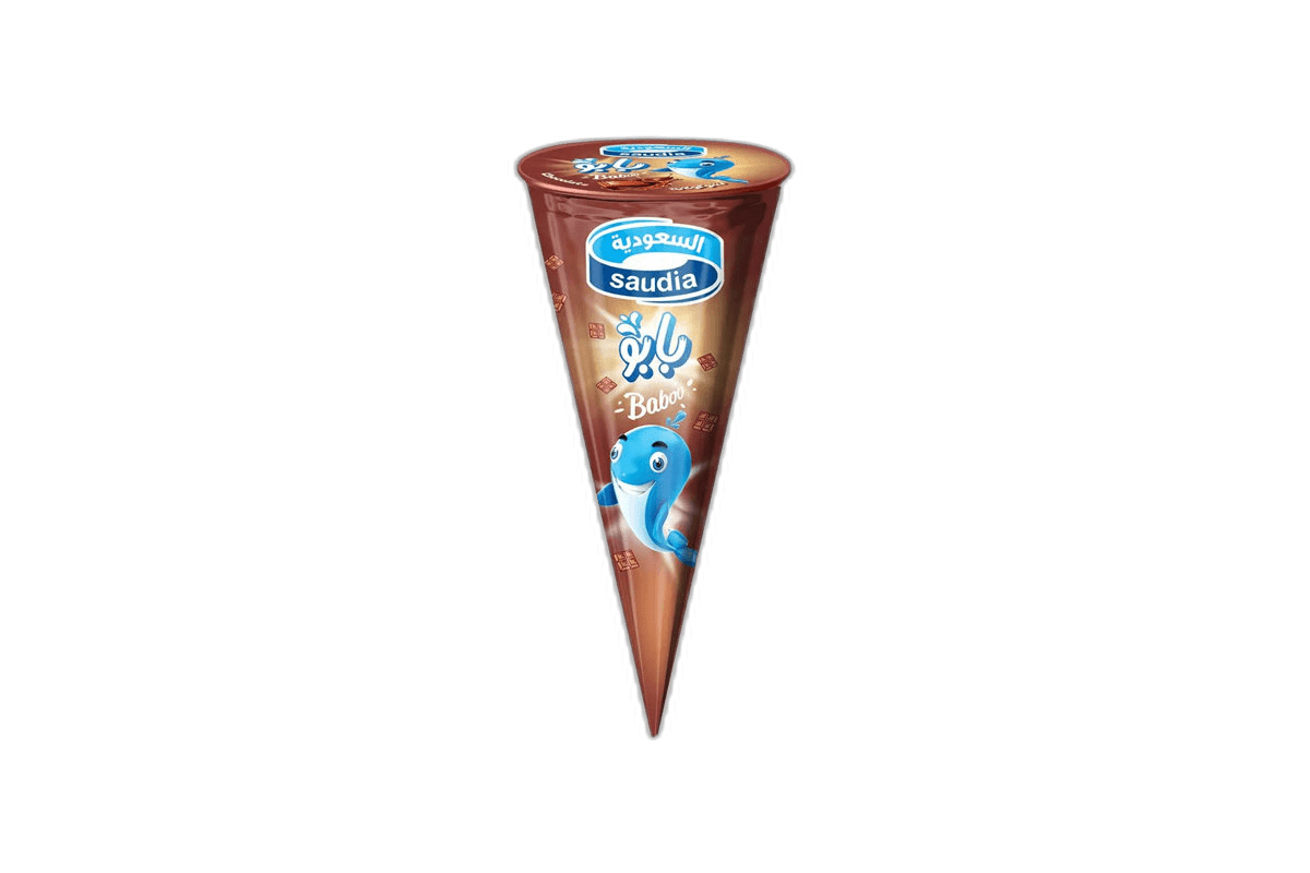 Saudia Baboo Chocolate Cone 110 ml