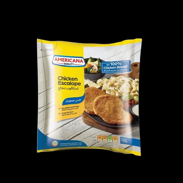 Americana Chicken Escalope, 750g