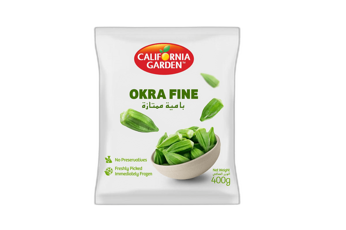California Garden Okra Fine 400 g