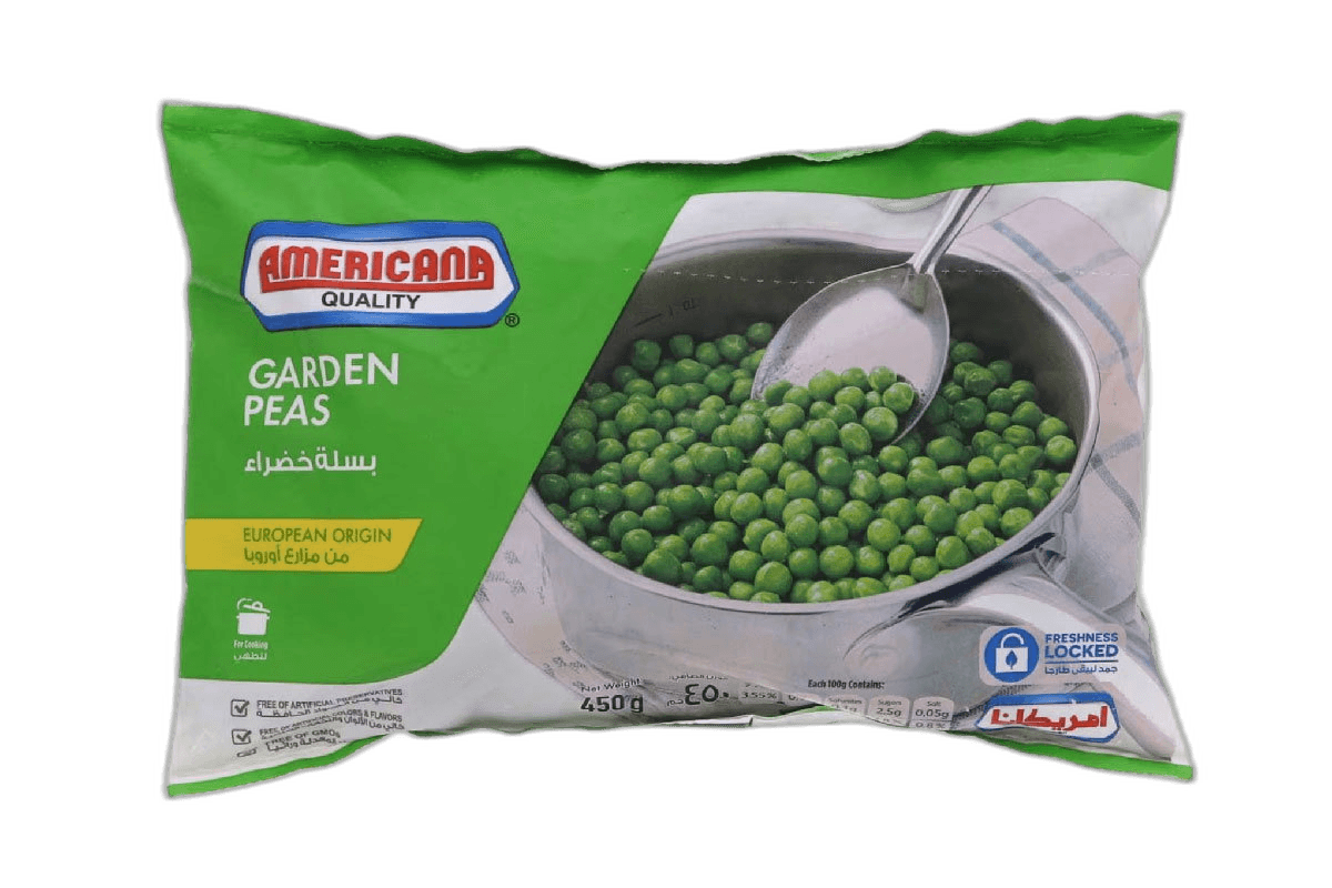 Americana Garden Peas 450 g