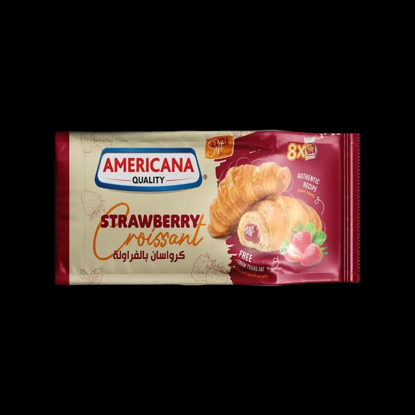 Amr Soft Sberry Jam Croissant Trans Fat Free, 65g