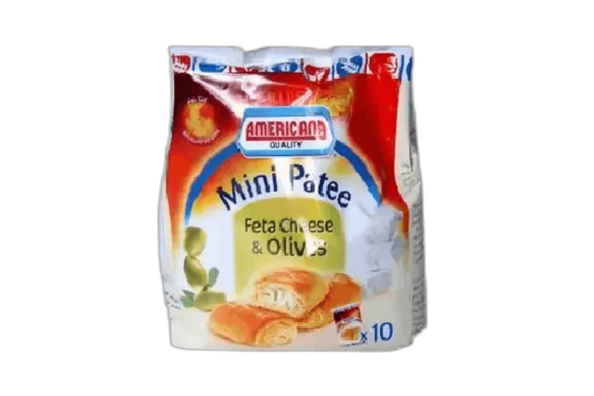 Amr Soft Mini Feta Cheese & Olives Pie Trans Fat 10 x 35 g