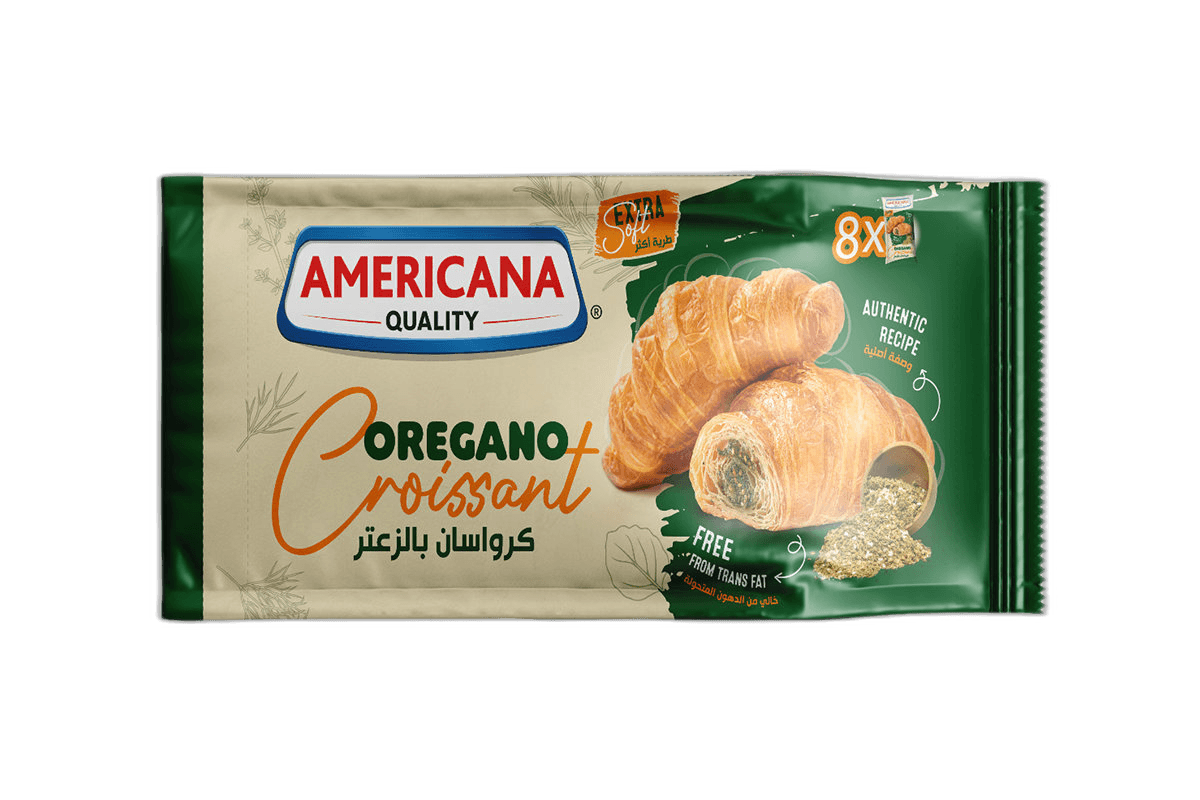 Amr Soft Oregano Croissant Trans Fat Free 8 x, 65g