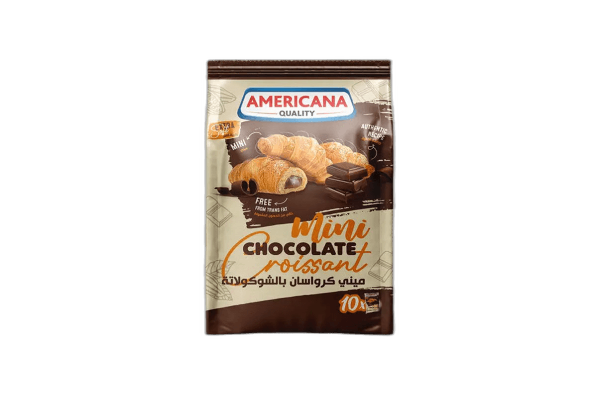 Amr Soft Mini Chocolate Croissant Trans Fat Free 10 x, 22g