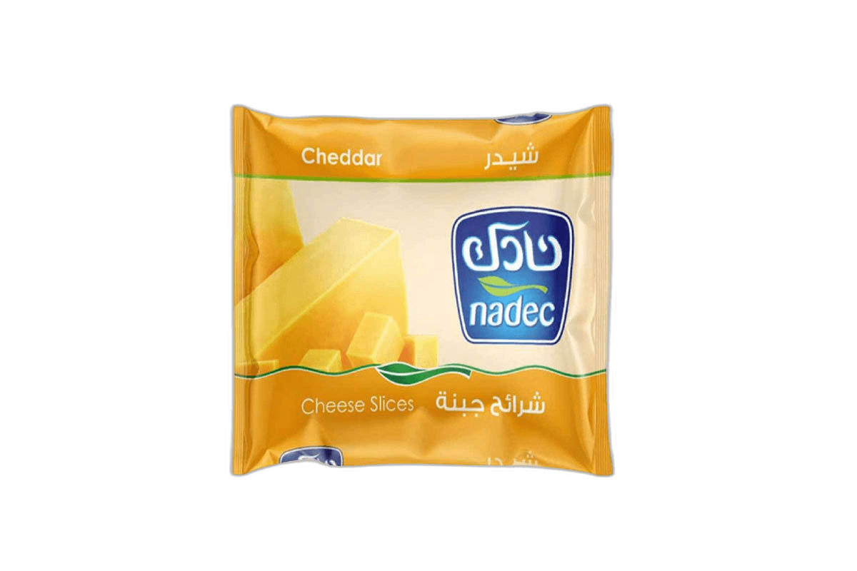Nadec Sliced Cheese Cheddar 200 g