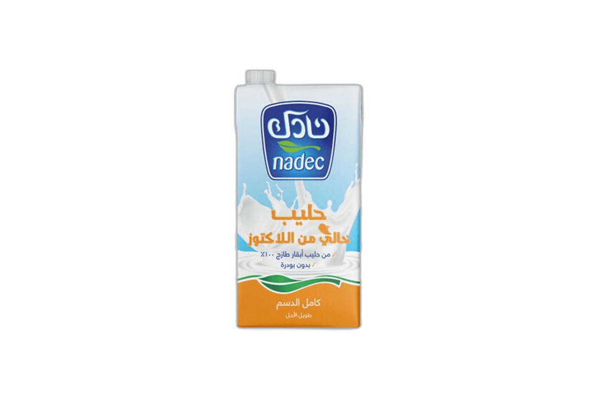 Nadec UHT Milk Lactose 1 L