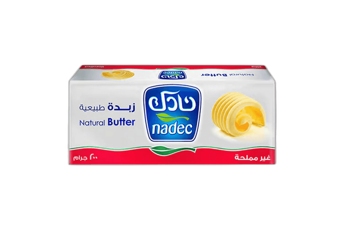 Nadec Butter Unsalted OS 200 g